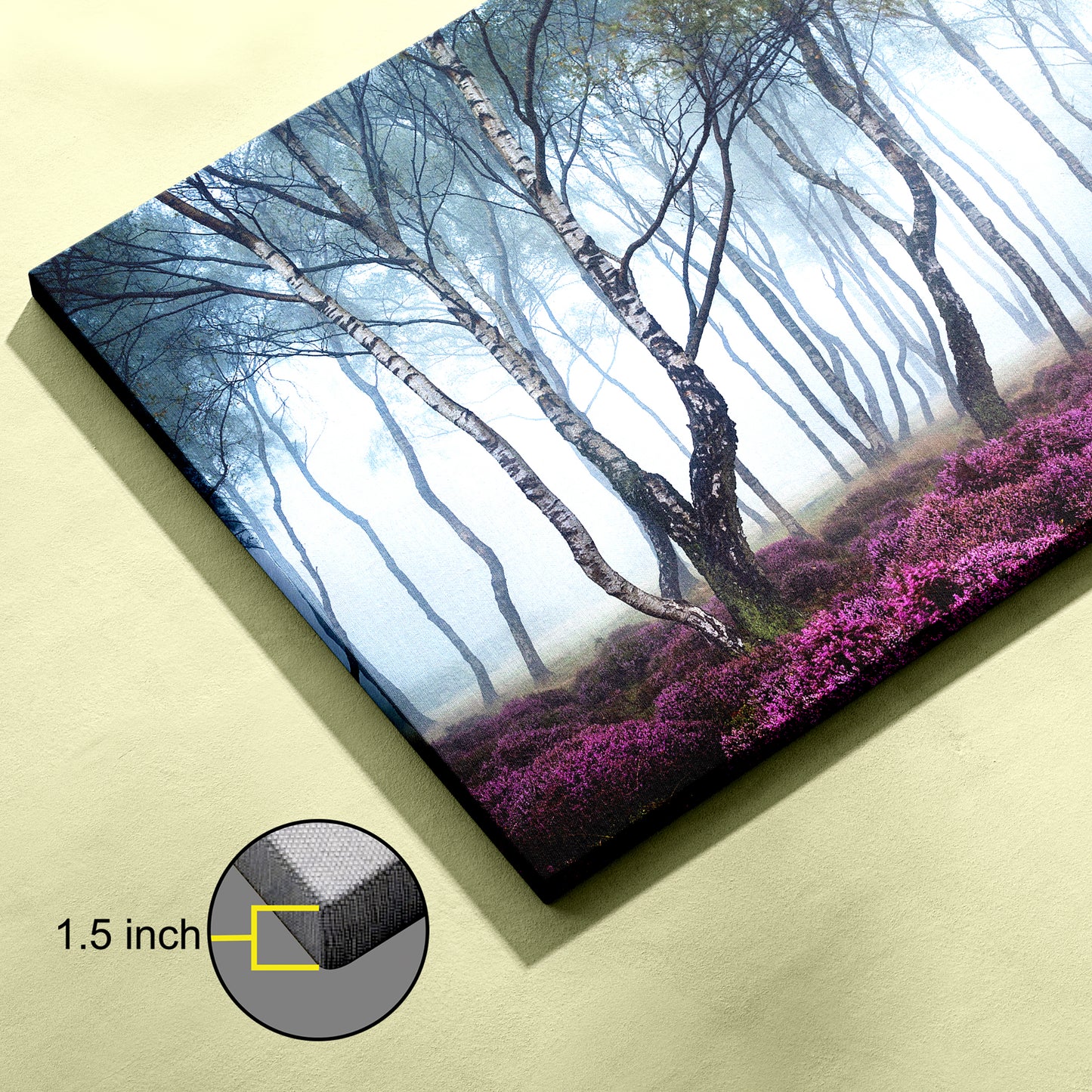 Stanton moor Forest canvas wall painting