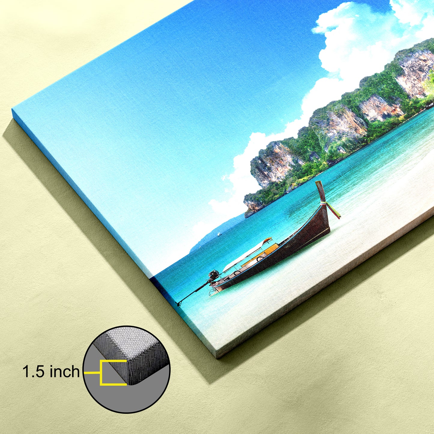 Thailand Island canvas wall painting