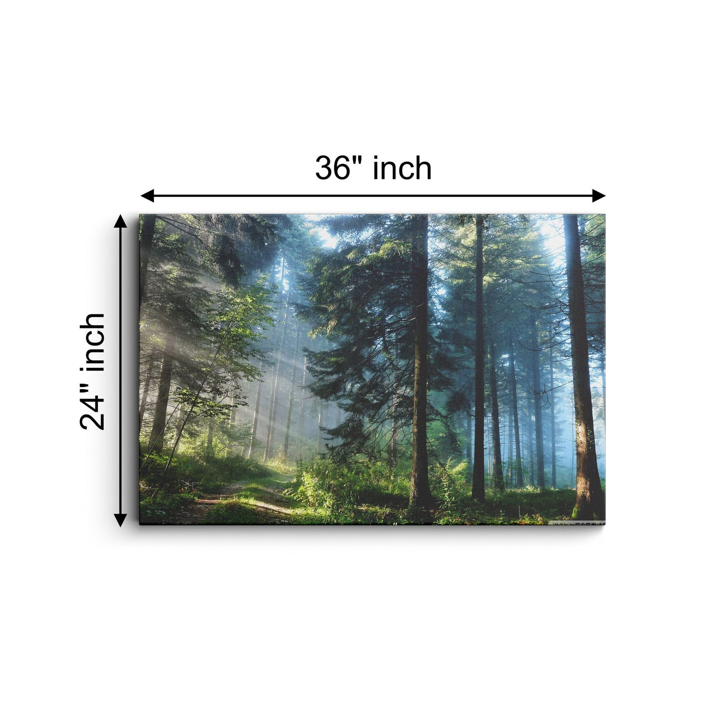 Green Forest Wall Art Landscape canvas wall painting