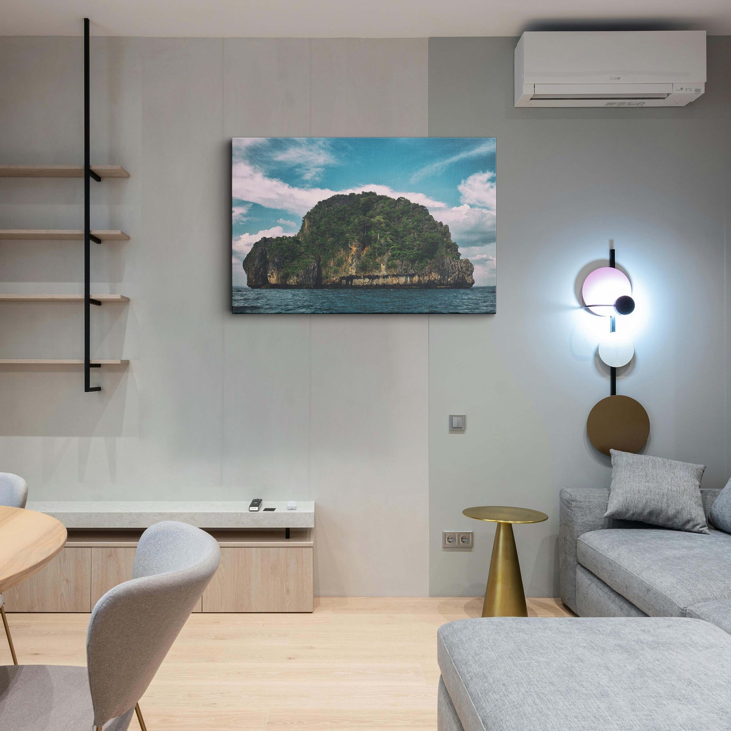 Tup Island Krabi - Experience the Sandbar Magic canvas wall painting