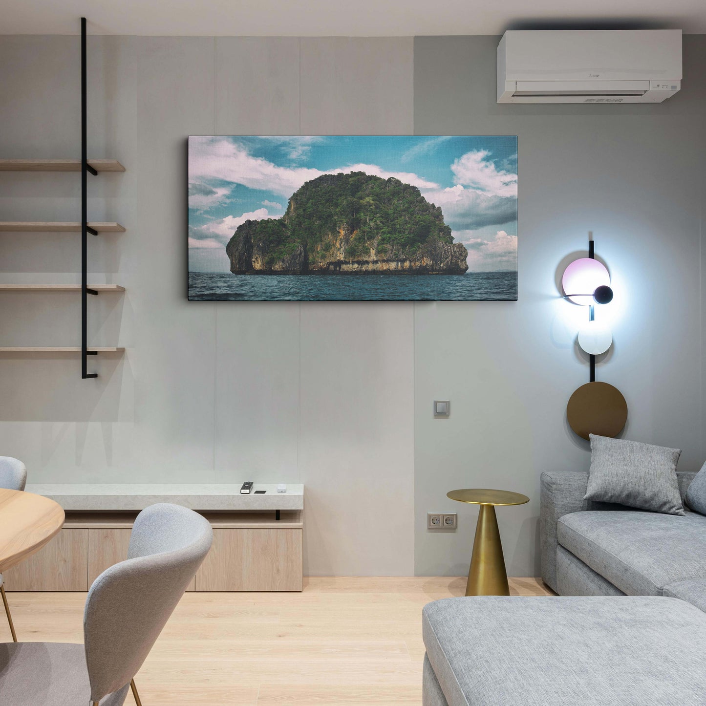 Tup Island Krabi - Experience the Sandbar Magic canvas wall painting