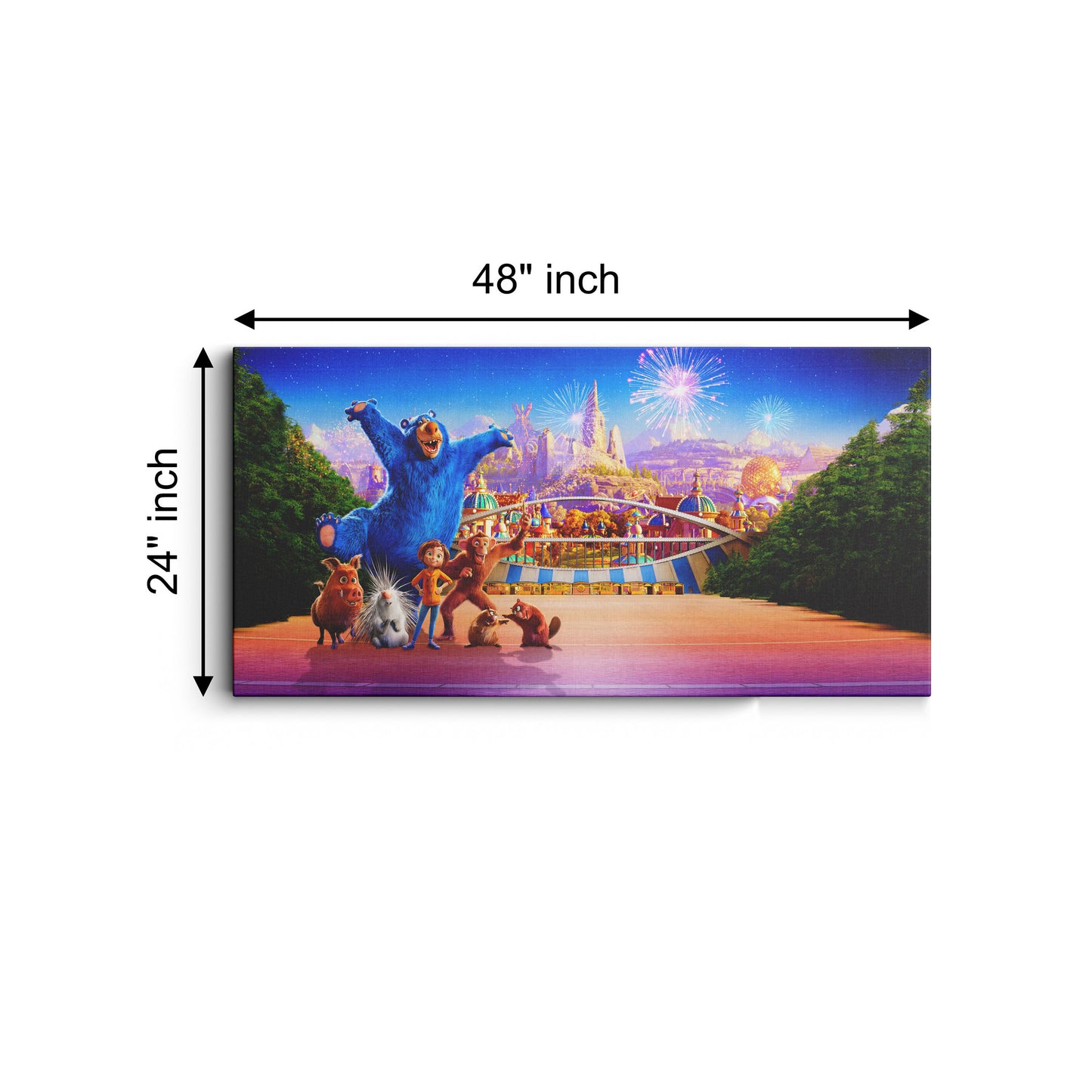 Wonder Park canvas wall painting