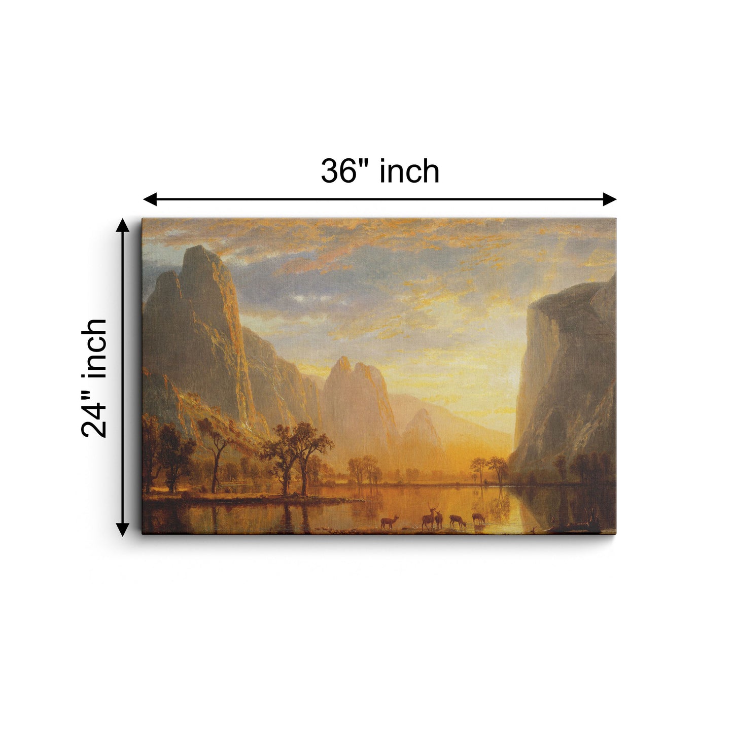 Valley of the Yosemite canvas wall painting