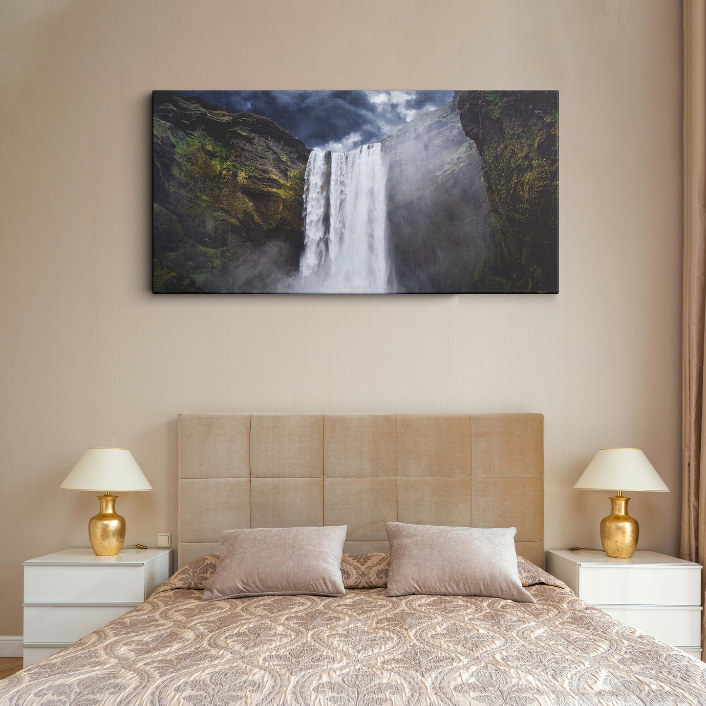 The Magnificent Waterfall canvas wall painting