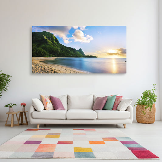 Beach View Canvas Wall Painting