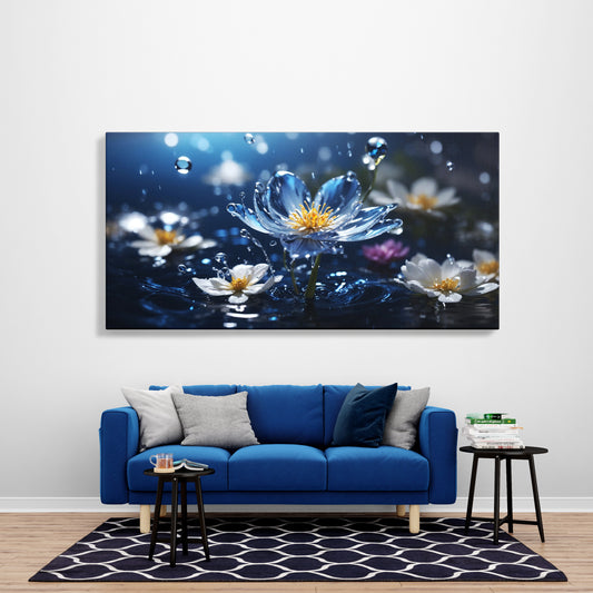 3D Flower Canvas wall painting