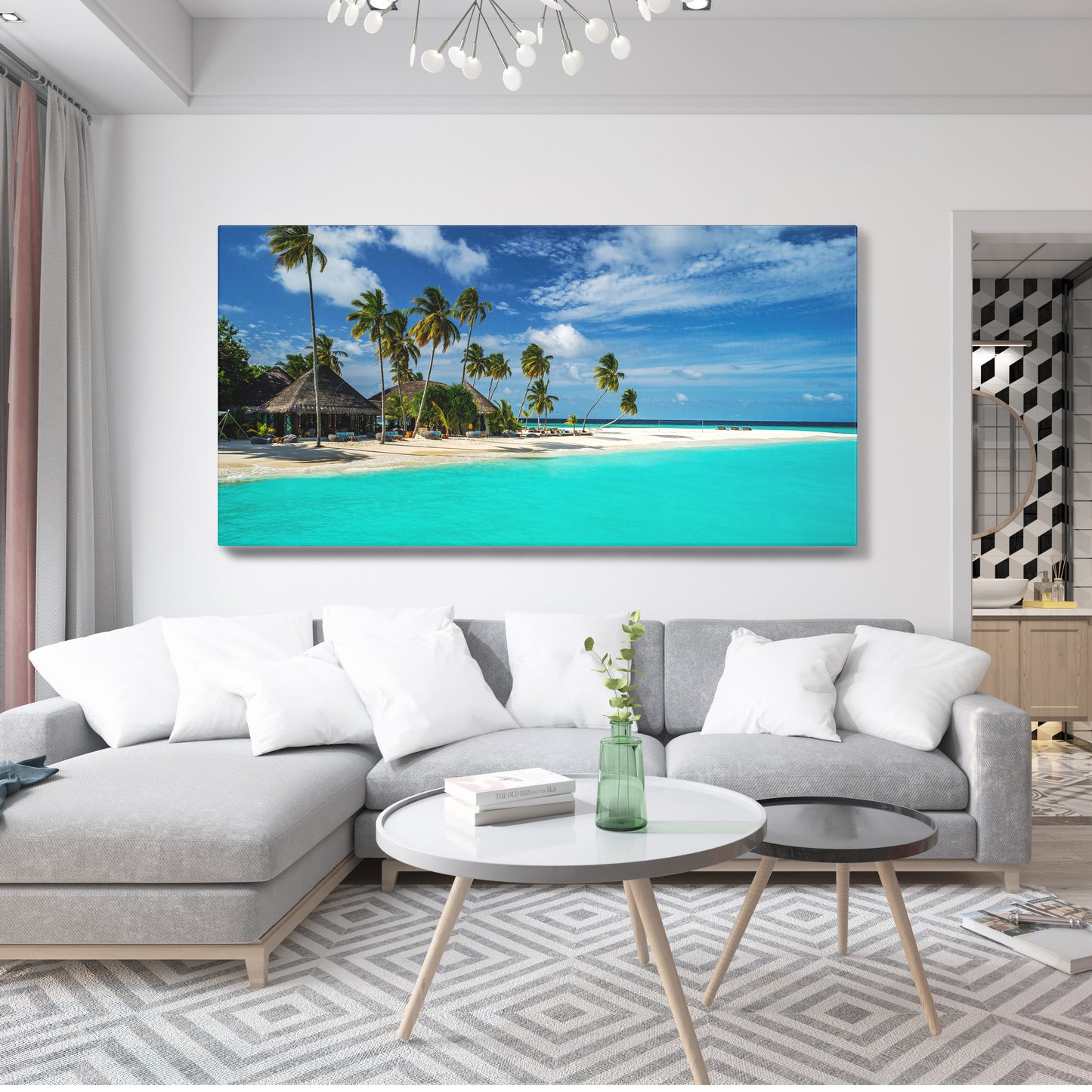 Perfect Beach canvas wall painting