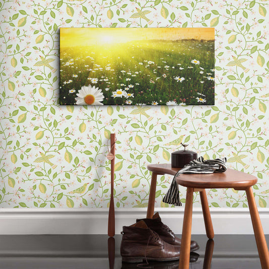 Welcome Sunshine canvas wall painting