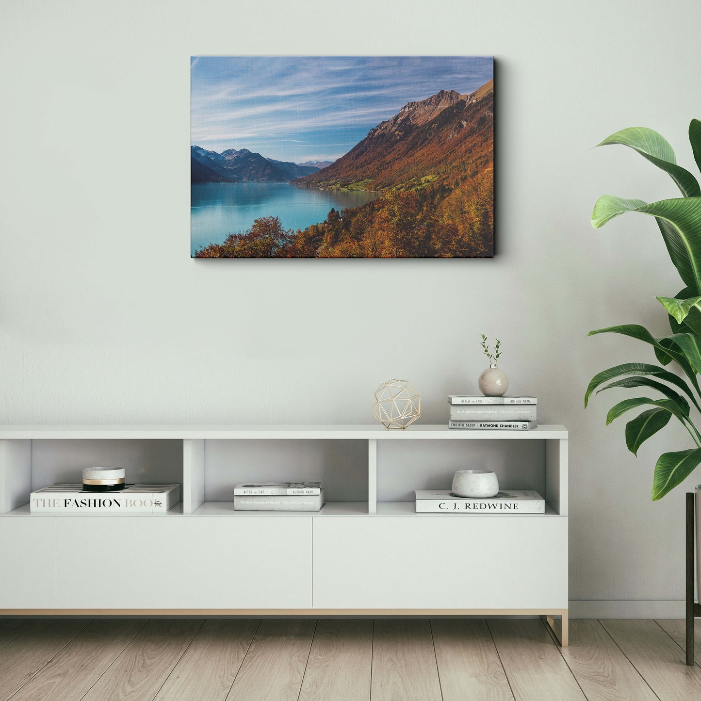 Nature mountain canvas wall painting