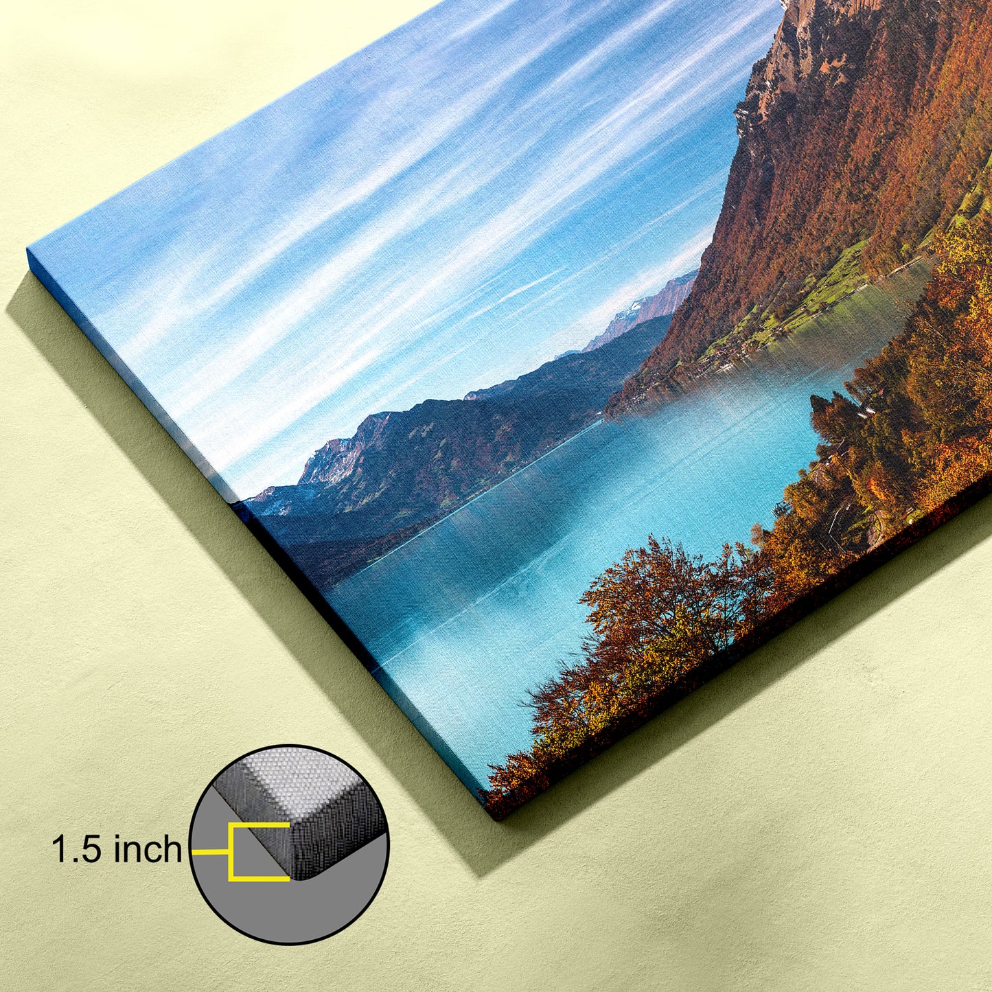 Nature mountain canvas wall painting