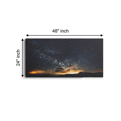 Nebula Stars Glow Space Starry Sky Cosmos canvas wall painting