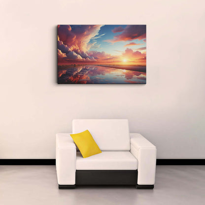 Summer holiday hot day canvas wall painting