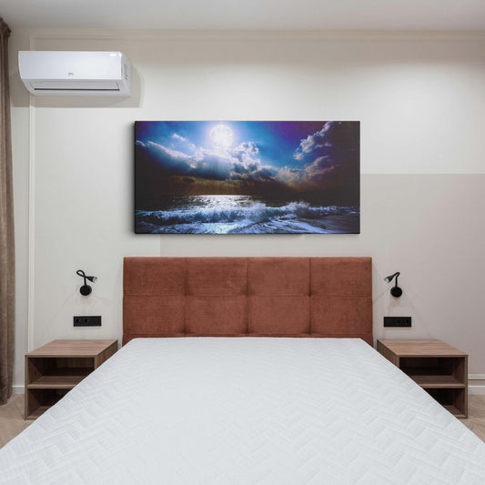 Sea Waves Beach canvas wall painting