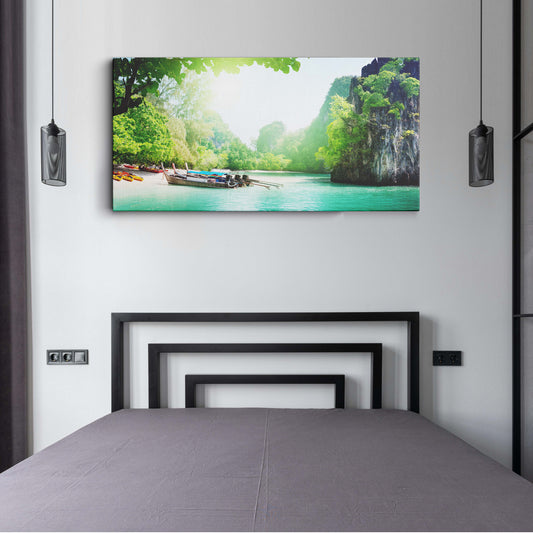 Thailand Beach scene canvas wall painting