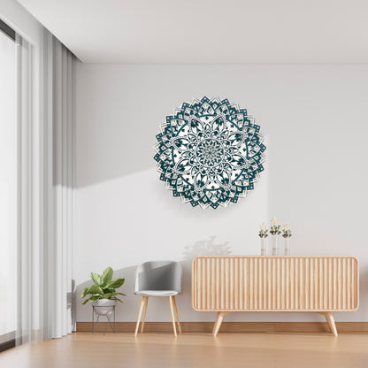 Flower wall art