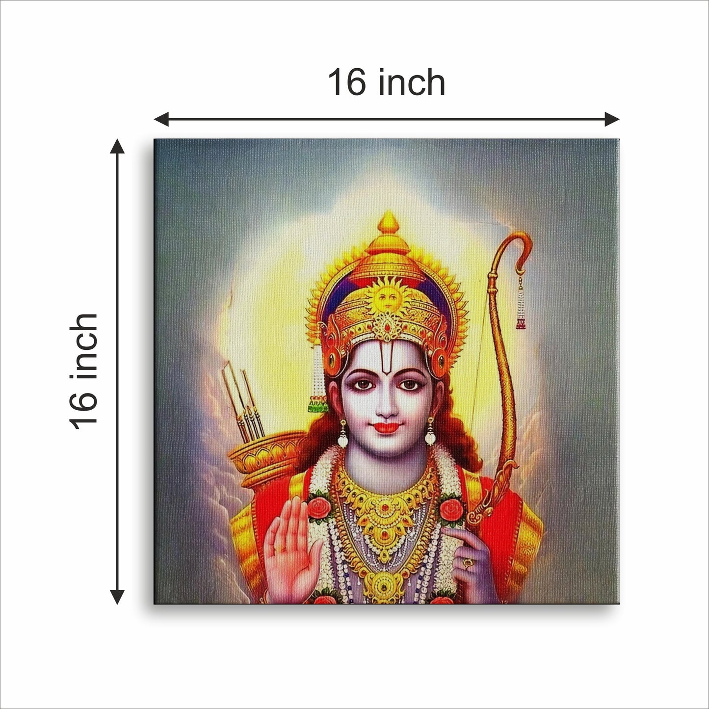 Lord Ram Canvas wall painting