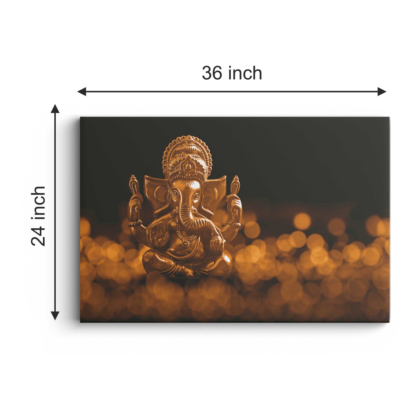 Lord Ganesh Canvas wall painting