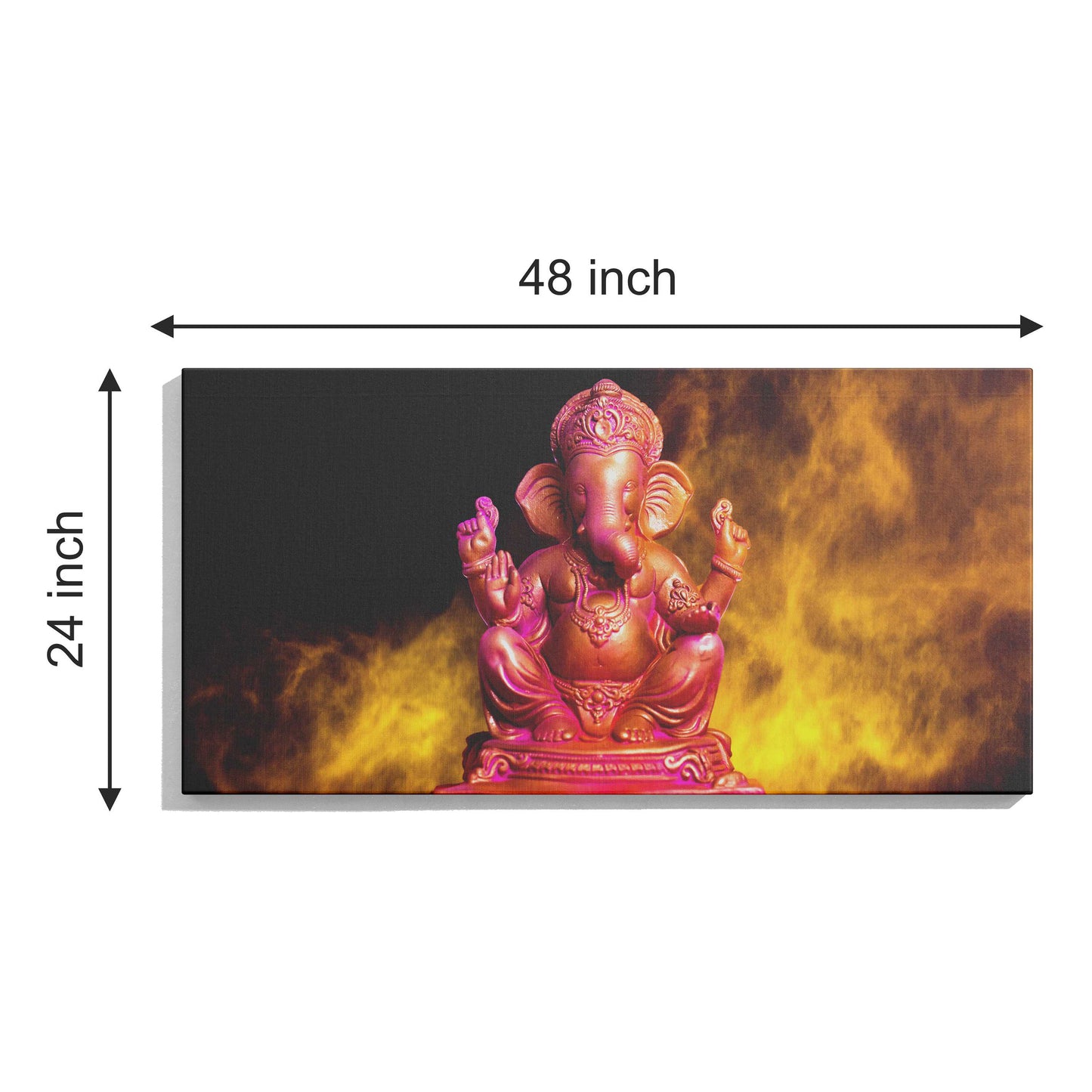 Lord Ganesh Canvas wall painting