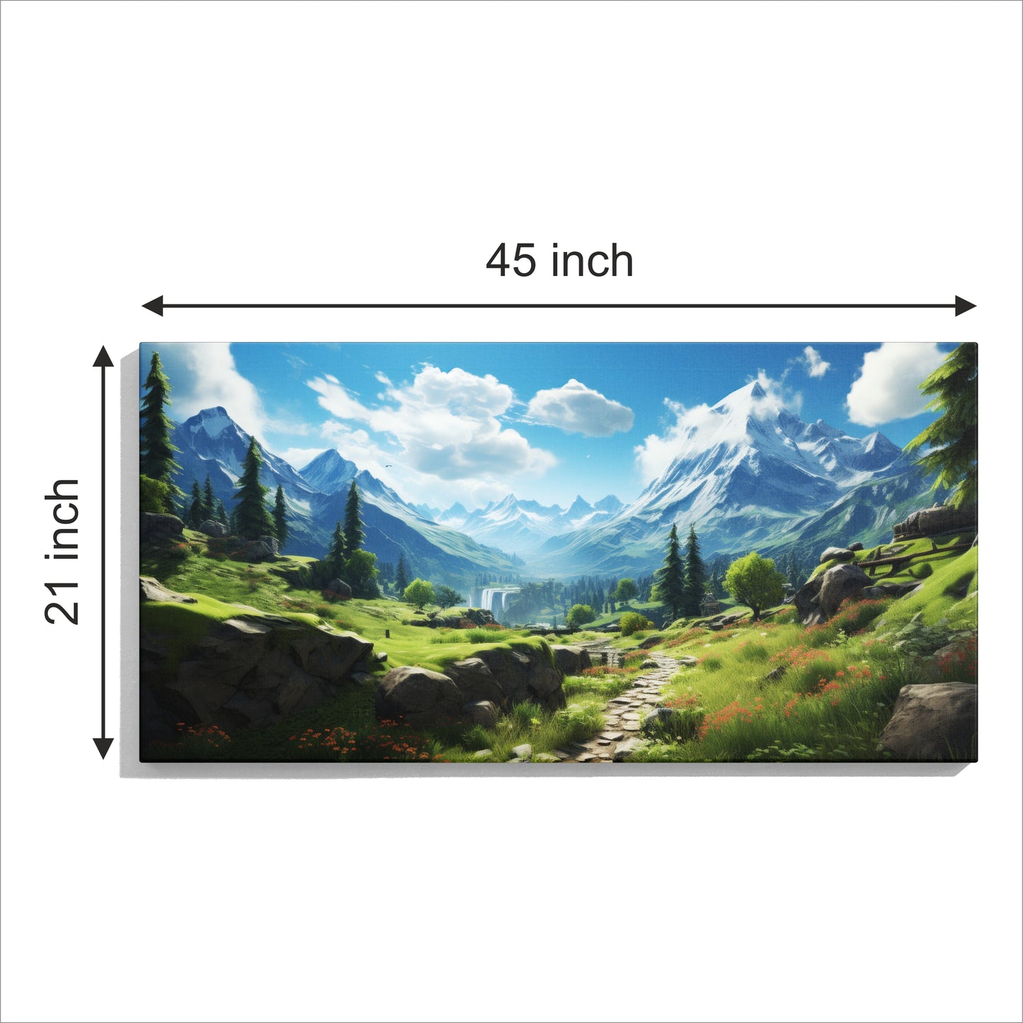 Beautiful mountain Canvas wall painting