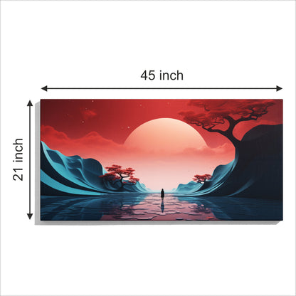 Beautiful Water color Art Canvas Wall Painting