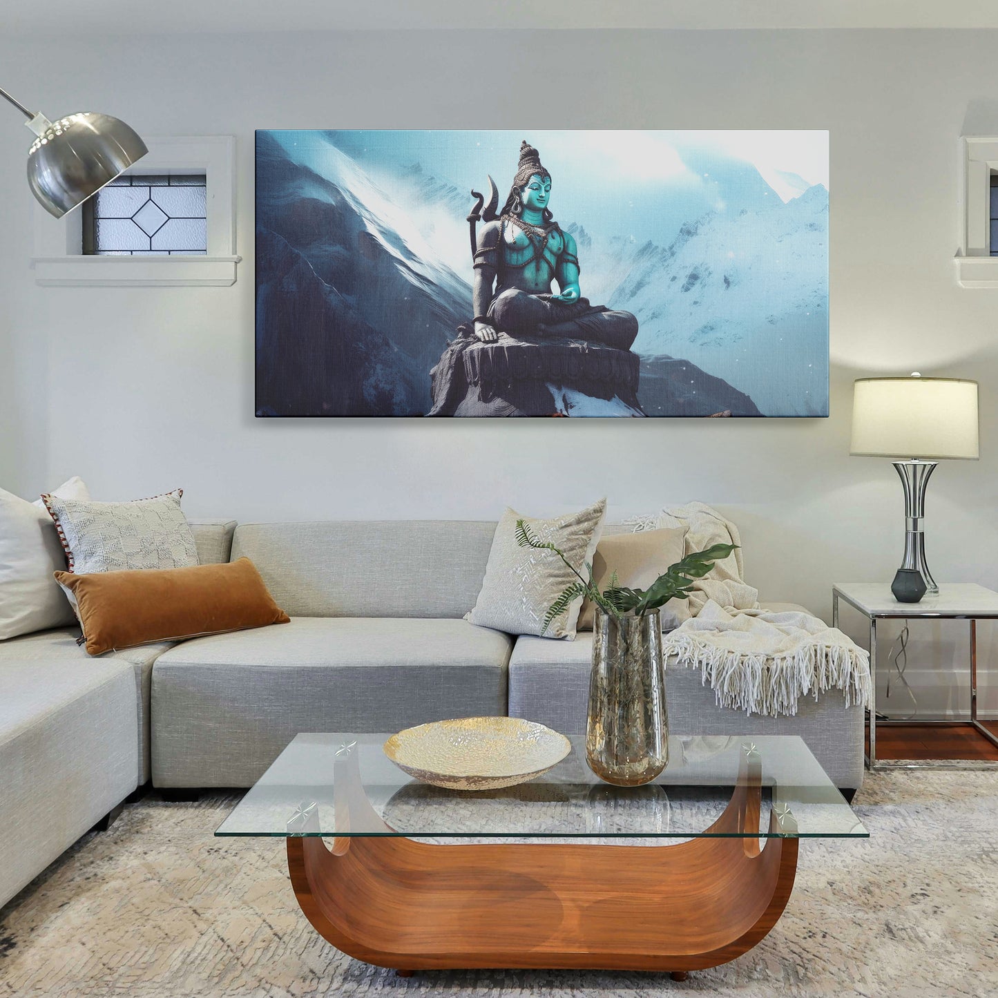 Lord Shiv Canvas wall painting