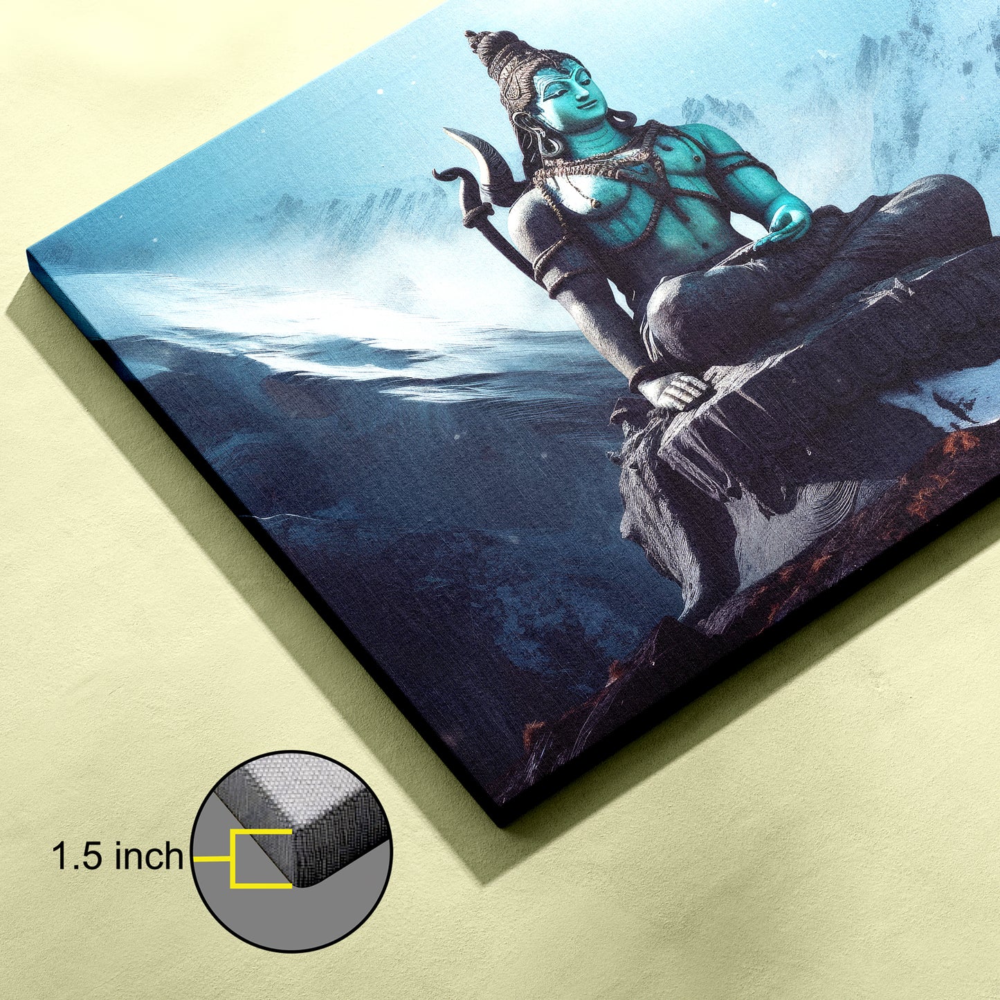 Lord Shiv Canvas wall painting