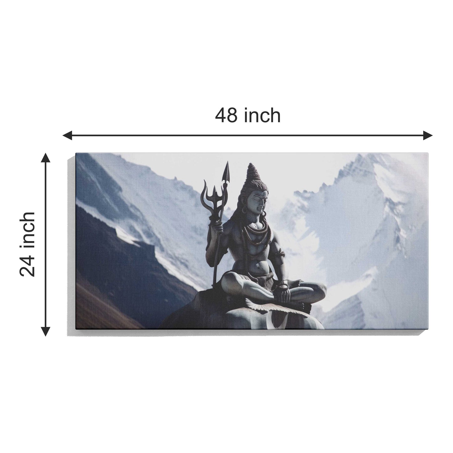 Lord Shiv Canvas wall painting