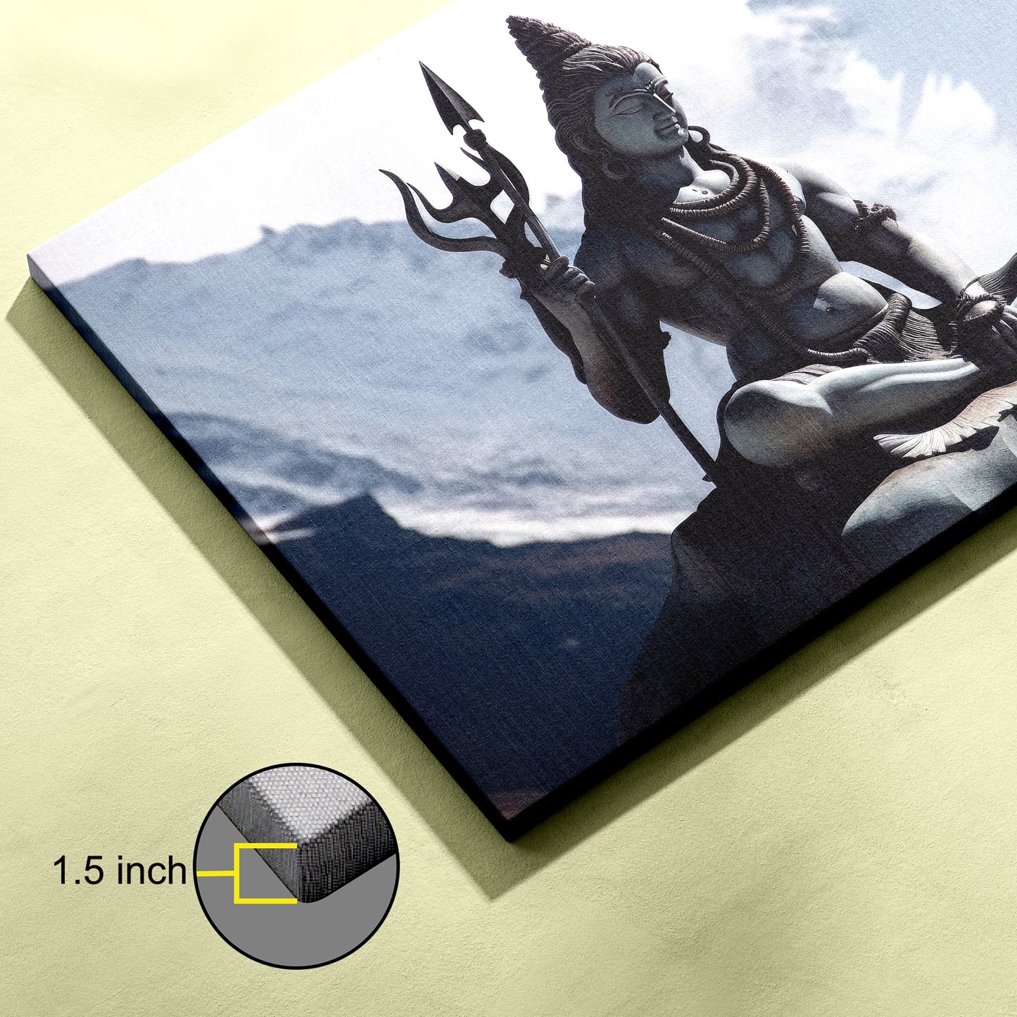 Lord Shiv Canvas wall painting