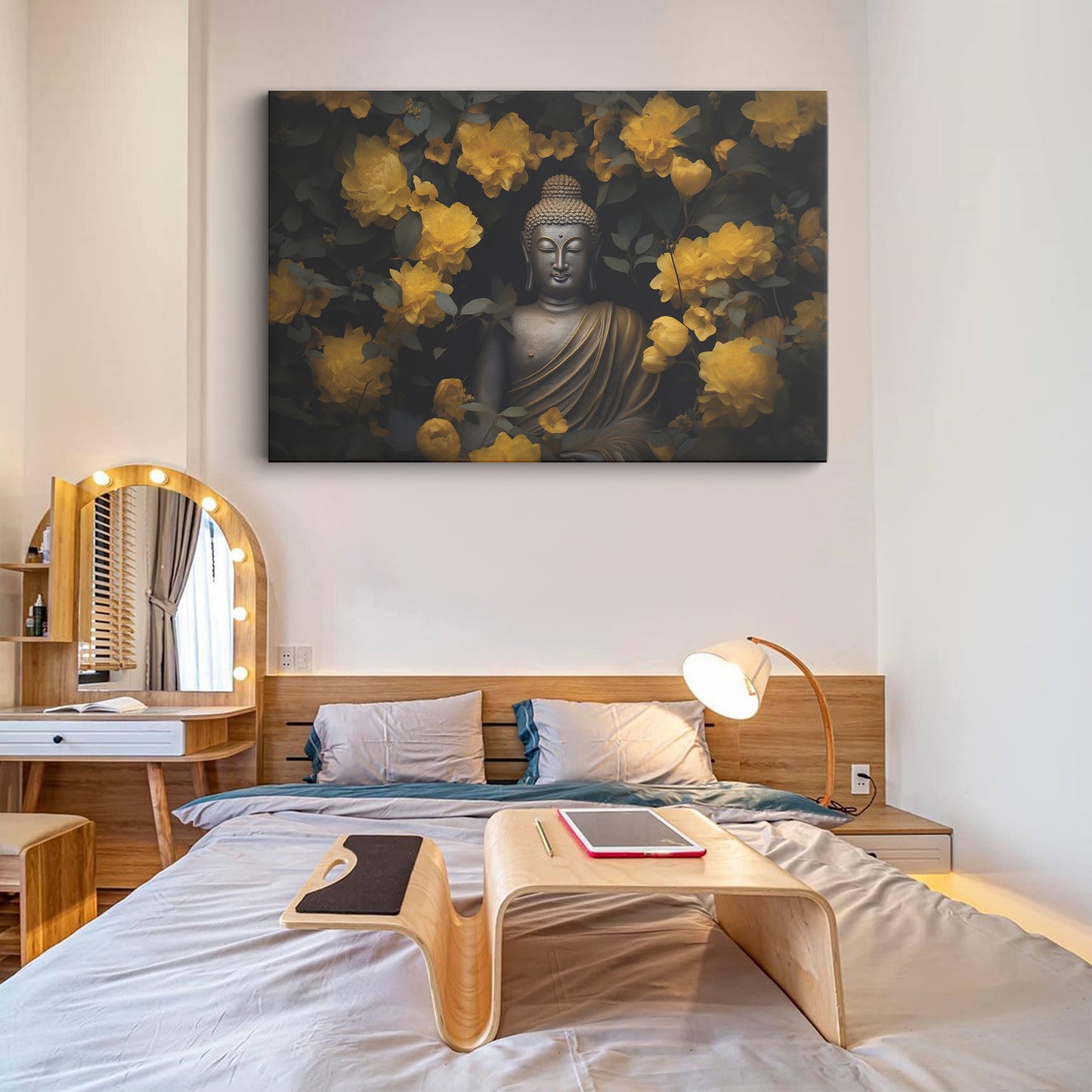 Lord Buddha Canvas wall painting