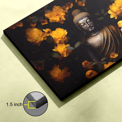 Lord Buddha Canvas wall painting