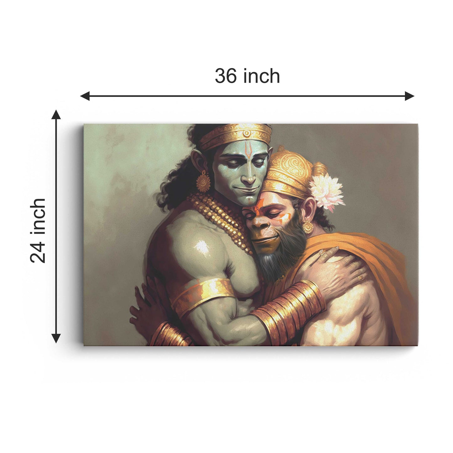 Jai Shree Ram Canvas wall painting