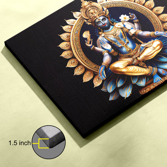 Lord Vishnu Canvas wall painting