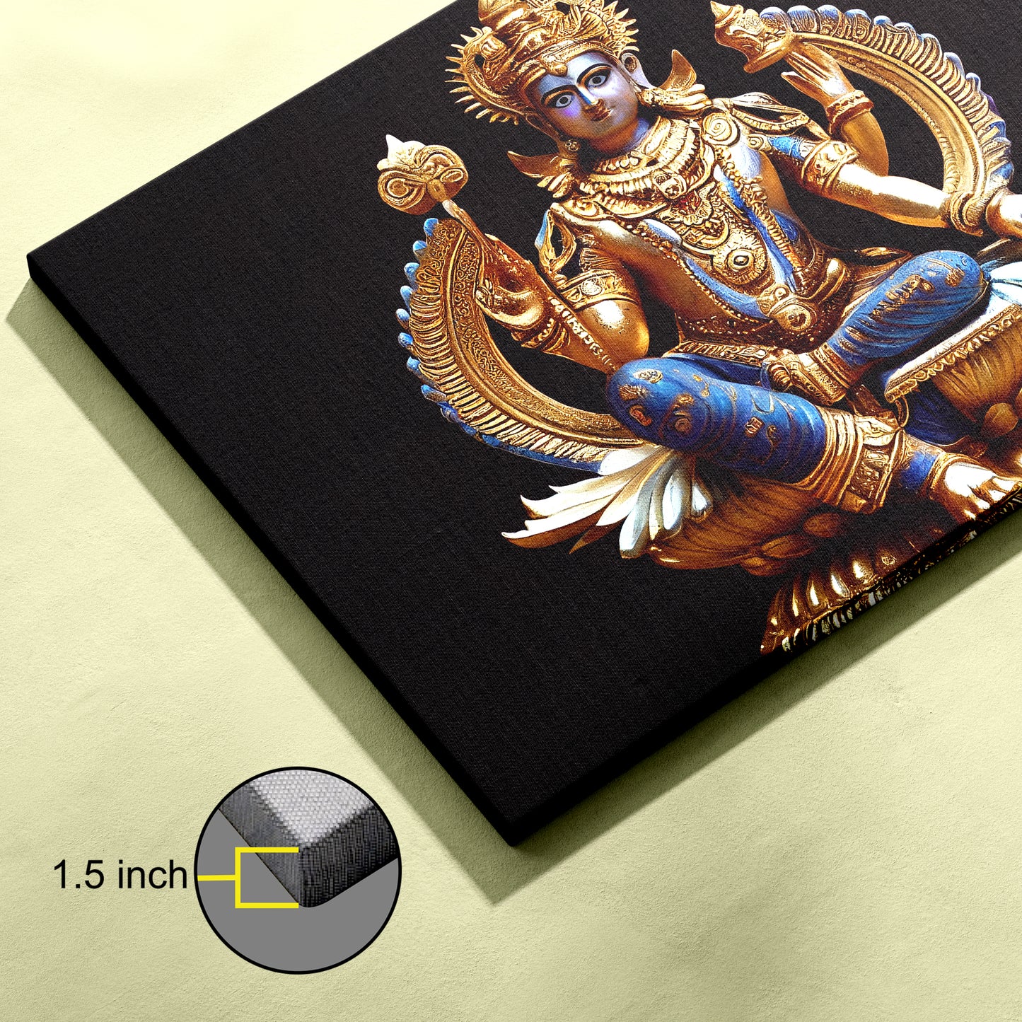 Lord Vishnu Canvas wall painting