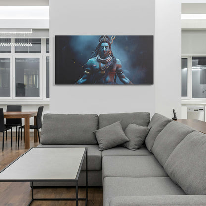 Lord Shiv Canvas wall painting