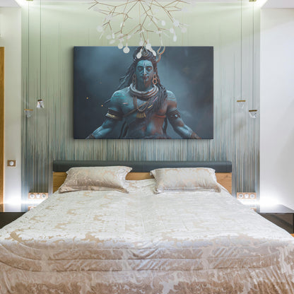 Lord Shiv Canvas wall painting