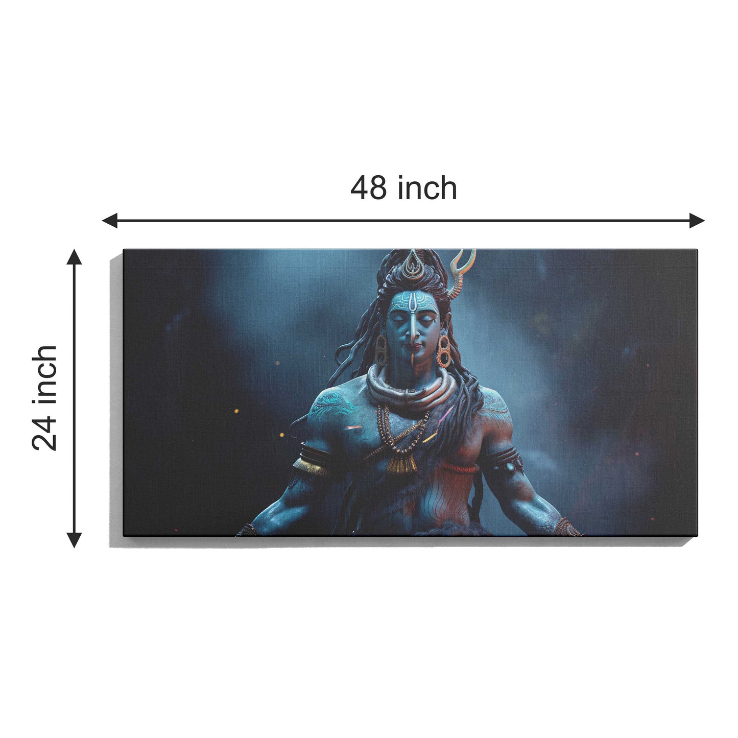 Lord Shiv Canvas wall painting