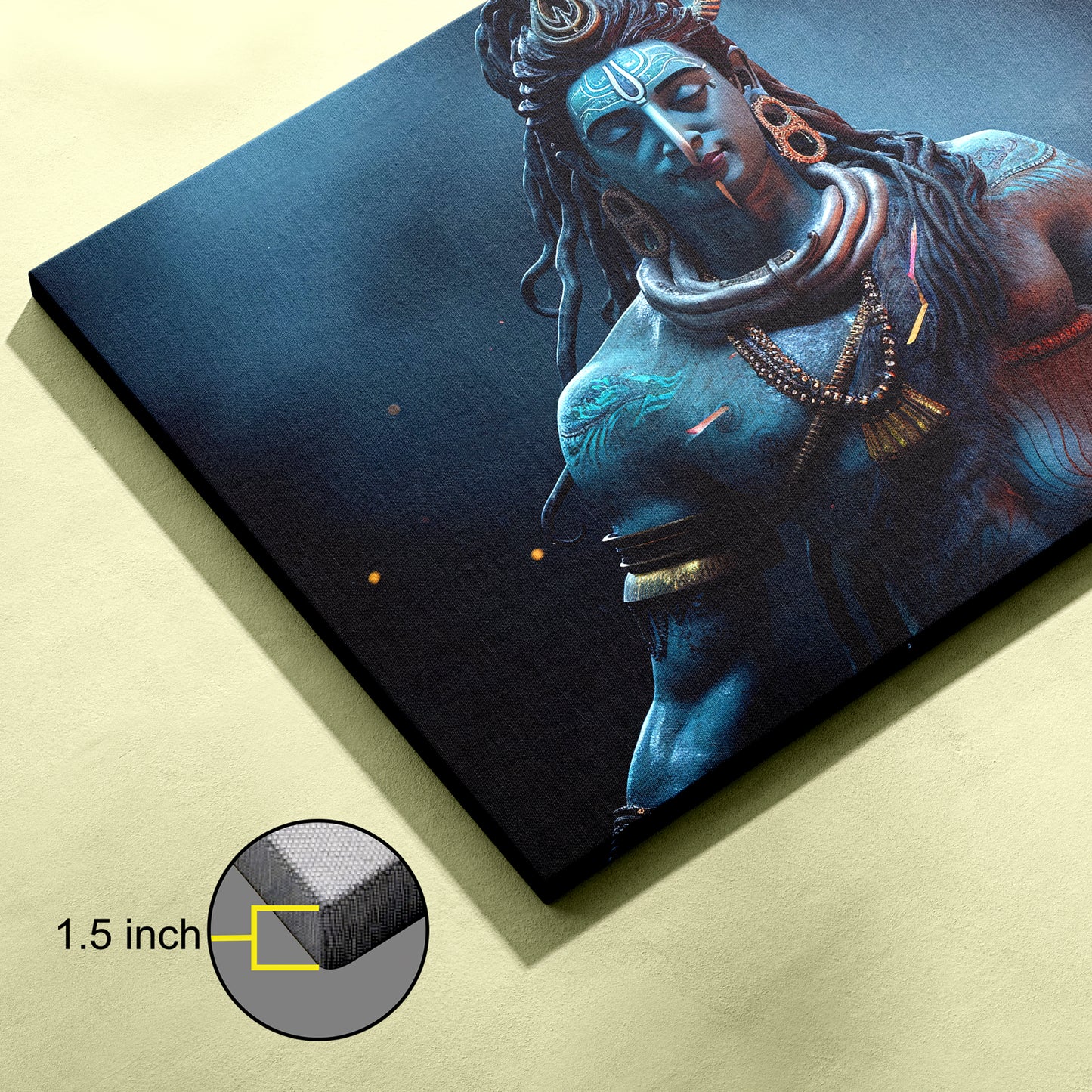 Lord Shiv Canvas wall painting