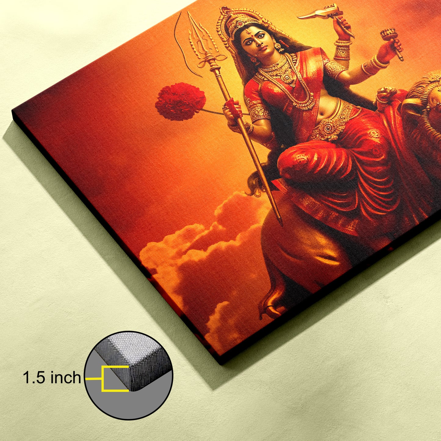 Goddess Durga Maa Canvas wall painting