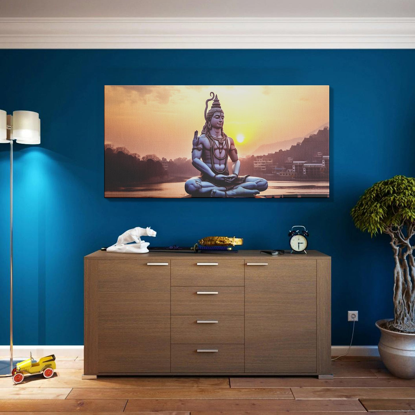 Lord Shiv Canvas wall painting