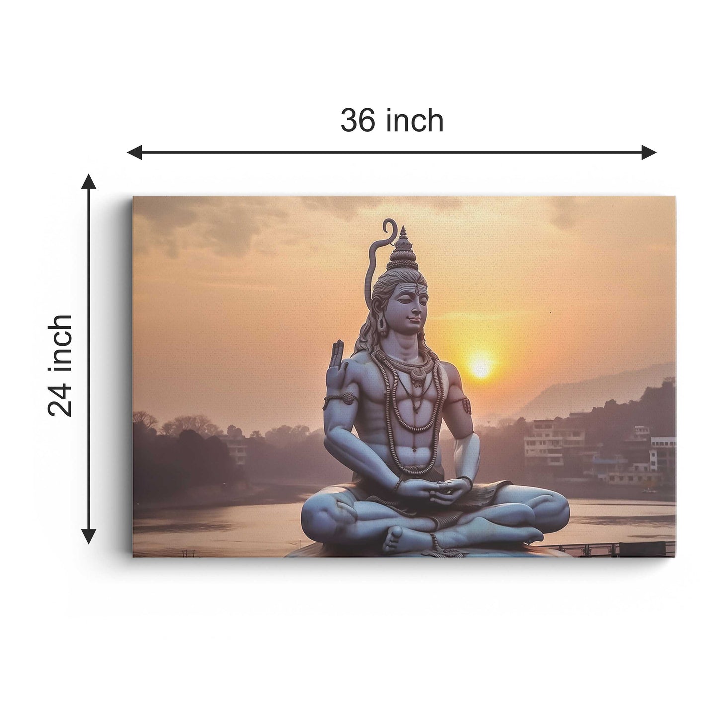 Lord Shiv Canvas wall painting