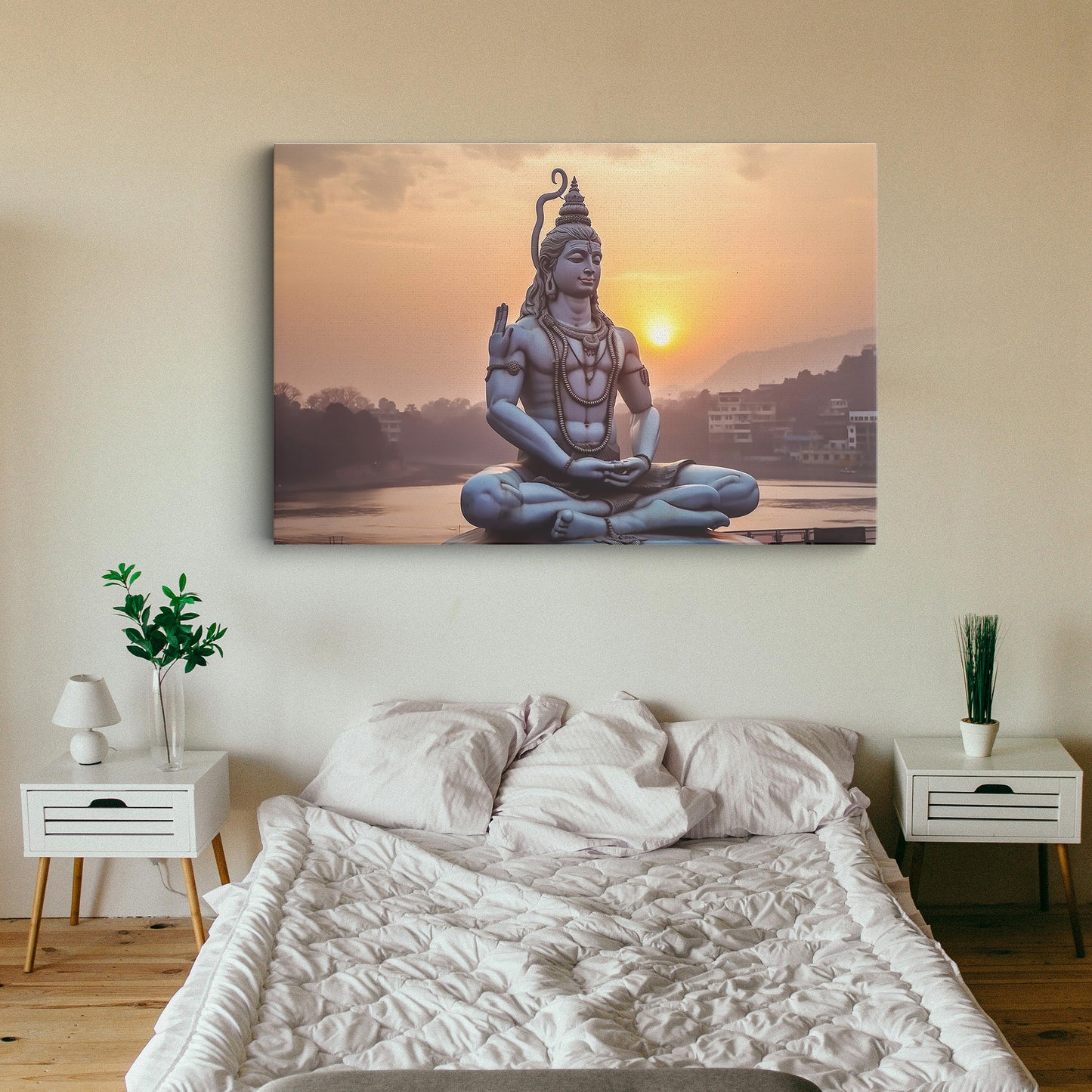 Lord Shiv Canvas wall painting