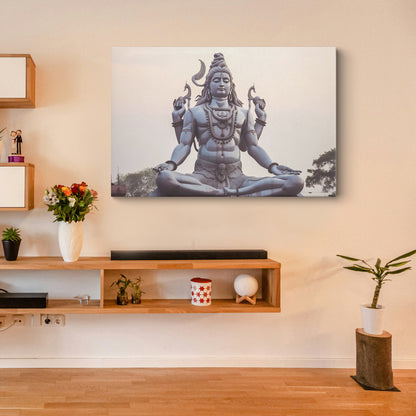 Lord Shiv Canvas wall painting