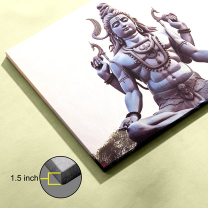 Lord Shiv Canvas wall painting