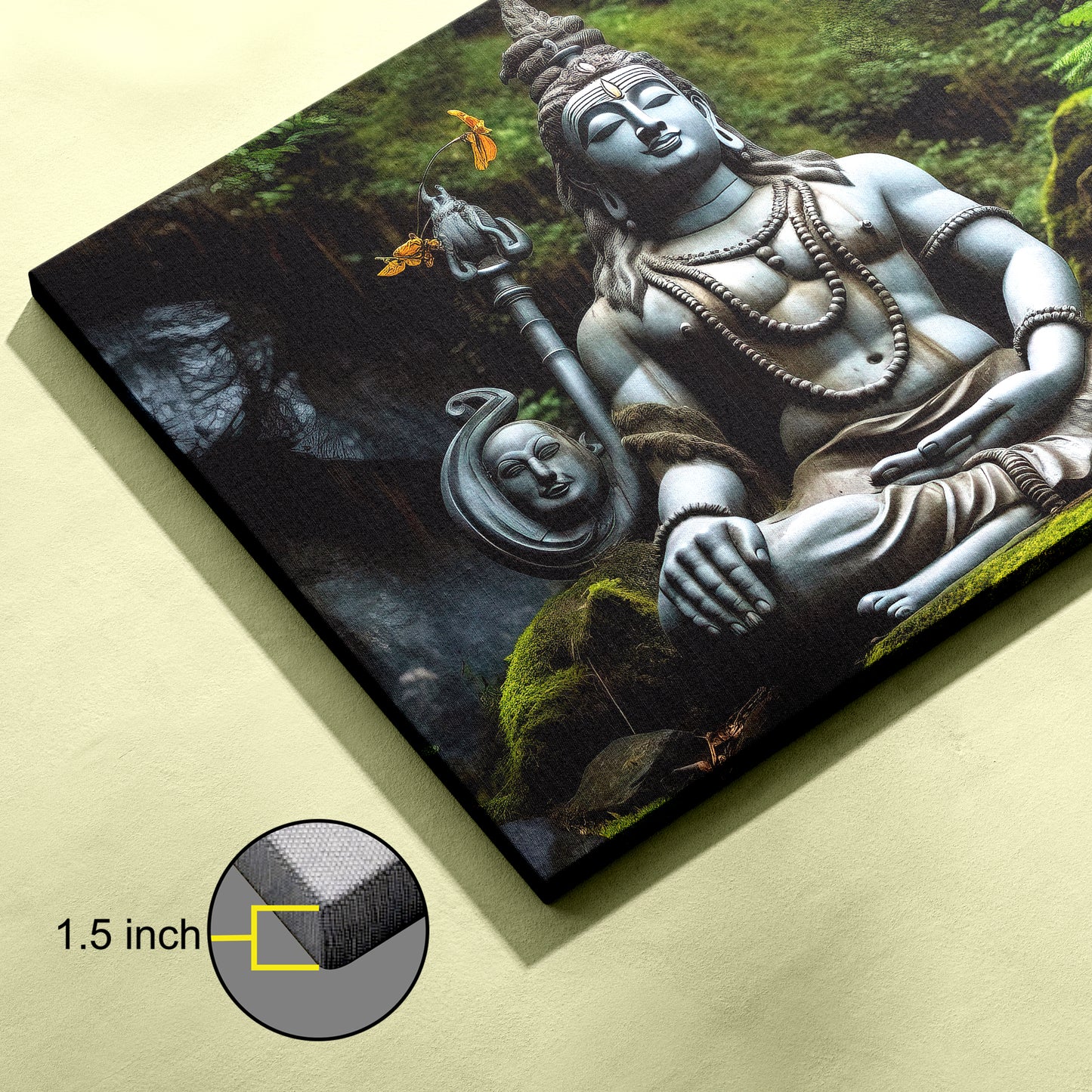 Lord Shiv Canvas wall painting