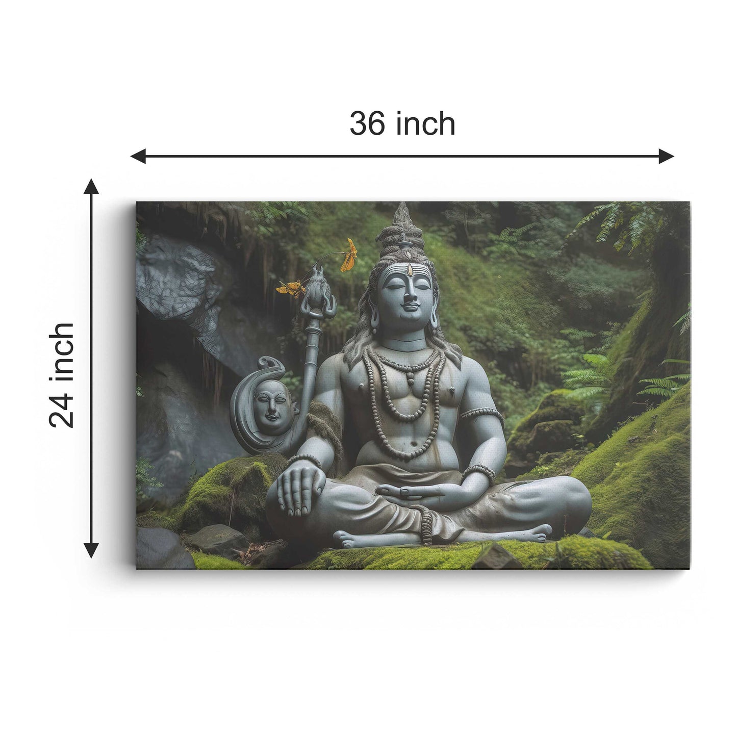 Lord Shiv Canvas wall painting