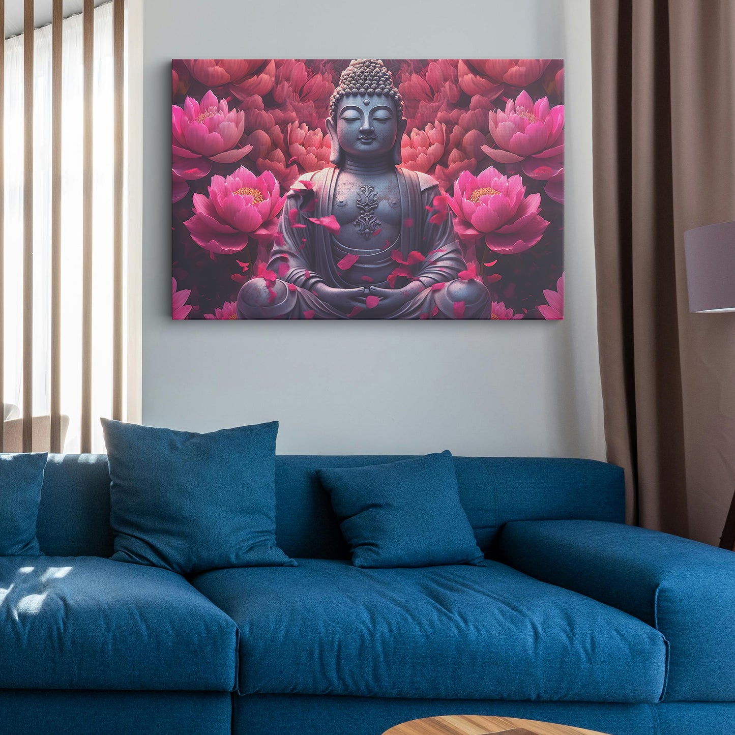 Lord Buddha Canvas wall painting