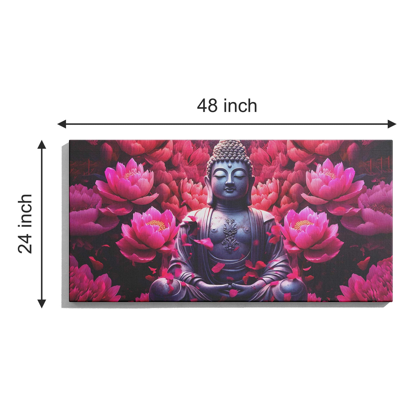 Lord Buddha Canvas wall painting