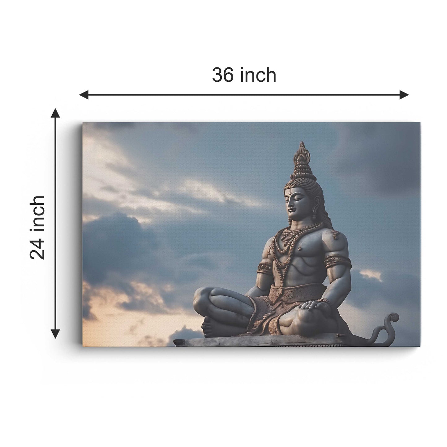 Lord Shiv Canvas wall painting