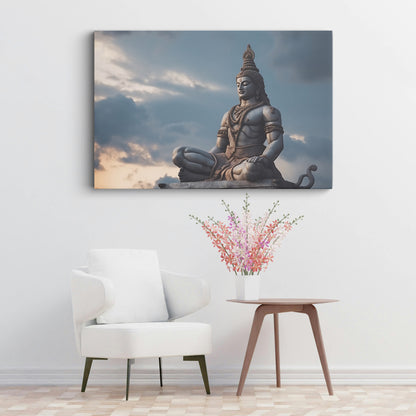 Lord Shiv Canvas wall painting