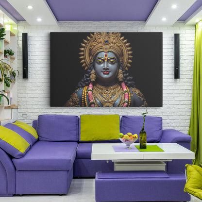 Lord Shiv Canvas wall painting